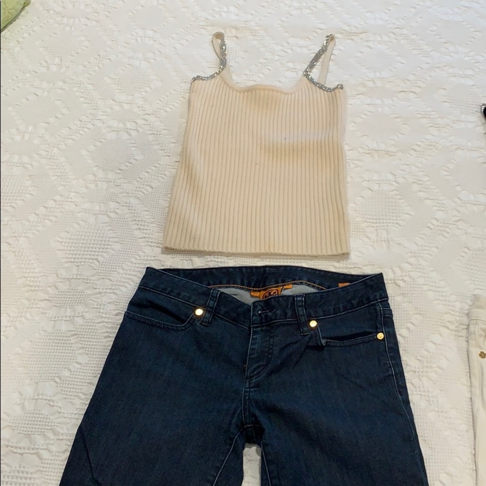 Cashmere designer boutique label Michael Kors top
